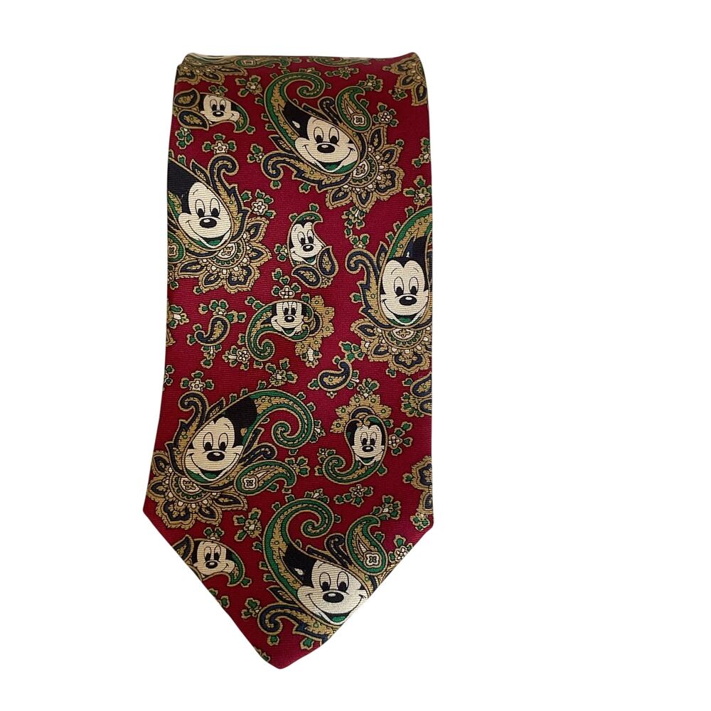 Vintage Disney Mickey Mouse men’s necktie by Balancine / The Tie Works,
